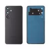 SAMSUNG S24 PLUS 5G S926 BATTERY COVER + LENS + ΑΥΤΟΚΟΛΛΗΤΗ ΤΑΙΝΙΑ ΑΔΙΑΒΡΟΧΟΠΟΙΗΣΗΣ BLACK 3P OR