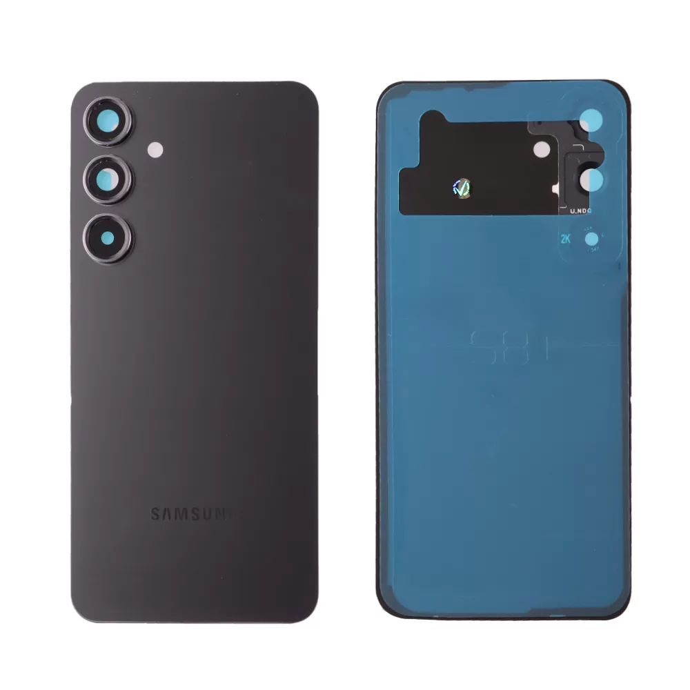 SAMSUNG S24 PLUS 5G S926 BATTERY COVER + LENS + ΑΥΤΟΚΟΛΛΗΤΗ ΤΑΙΝΙΑ ΑΔΙΑΒΡΟΧΟΠΟΙΗΣΗΣ BLACK 3P OR