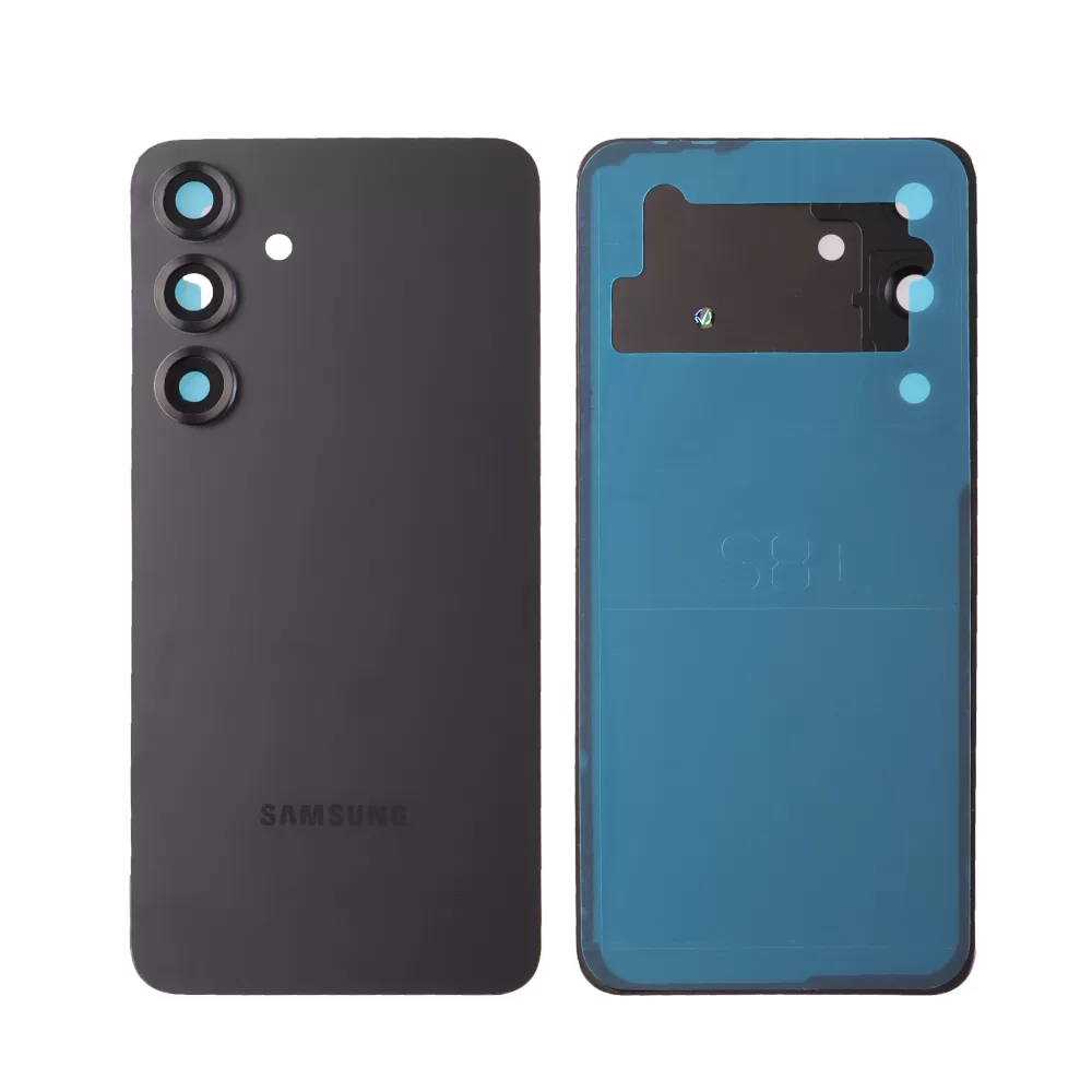 SAMSUNG S25 PLUS 5G S936 BATTERY COVER + LENS BLACK 3P OR