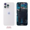 FOR IPHONE 16 PRO MAX BATTERY COVER + CAMERA LENS + METAL PLATE + FLASHLIGHT + CHARGING FLEX + NFC TITANIUM WHITE