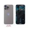 FOR IPHONE 16 PRO BATTERY COVER + CAMERA LENS + METAL PLATE + FLASHLIGHT + CHARGING FLEX + NFC TITANIUM NATURAL