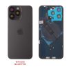 FOR IPHONE 15 PRO MAX BATTERY COVER + CAMERA LENS + METAL PLATE + FLASHLIGHT + CHARGING FLEX + NFC TITANIUM BLACK