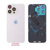 FOR IPHONE 15 PRO MAX BATTERY COVER + CAMERA LENS + METAL PLATE + FLASHLIGHT + CHARGING FLEX + NFC TITANIUM WHITE