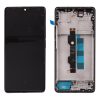 XIAOMI REDMI NOTE 13 PRO 4G/POCO M6 PRO 4G ΟΘΟΝΗ + TOUCH SCREEN + LENS +FRAME BLACK 3P OR