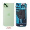 FOR IPHONE 15 PLUS BATTERY COVER + CAMERA LENS + METAL PLATE + FLASHLIGHT + CHARGING FLEX + NFC GREEN