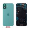 FOR IPHONE 16 BATTERY COVER + CAMERA LENS + METAL PLATE + FLASHLIGHT + CHARGING FLEX + NFC TEAL