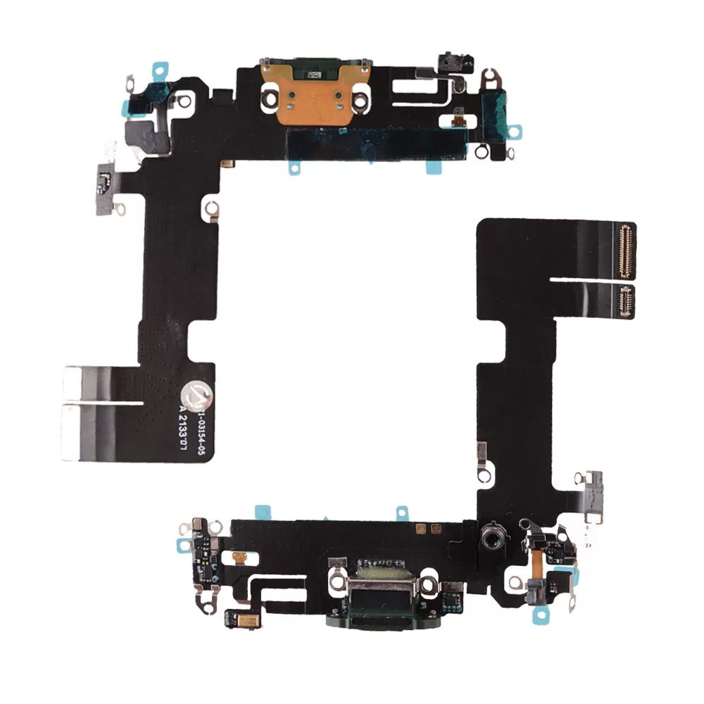 IPHONE 13 ΚΑΛΩΔΙΟ (LIGHTNING) ΚΑΛΩΔΙΟ FLEX ΚΟΝΕΚΤΟΡΑ ΦΟΡΤΙΣΗΣ + AUDIO PORT + ΜΙΚΡΟΦΩΝΟ GREEN 3P OR