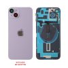 FOR IPHONE 14 BATTERY COVER + CAMERA LENS + METAL PLATE + FLASHLIGHT + CHARGING FLEX + NFC PURPLE