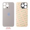 FOR IPHONE 16 PRO MAX BATTERY COVER + ΑΥΤΟΚΟΛΛΗΤΗ ΤΑΙΝΙΑ ΑΔΙΑΒΡΟΧΟΠΟΙΗΣΗΣ TITANIUM NATURAL