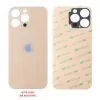 FOR IPHONE 16 PRO MAX BATTERY COVER + ΑΥΤΟΚΟΛΛΗΤΗ ΤΑΙΝΙΑ ΑΔΙΑΒΡΟΧΟΠΟΙΗΣΗΣ TITANIUM DESERT