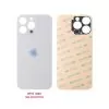 FOR IPHONE 16 PRO BATTERY COVER + ΑΥΤΟΚΟΛΛΗΤΗ ΤΑΙΝΙΑ ΑΔΙΑΒΡΟΧΟΠΟΙΗΣΗΣ TITANIUM WHITE