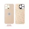 FOR IPHONE 16 PRO BATTERY COVER + ΑΥΤΟΚΟΛΛΗΤΗ ΤΑΙΝΙΑ ΑΔΙΑΒΡΟΧΟΠΟΙΗΣΗΣ TITANIUM NATURAL