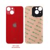 FOR IPHONE 14 PLUS BATTERY COVER + ΑΥΤΟΚΟΛΛΗΤΗ ΤΑΙΝΙΑ ΑΔΙΑΒΡΟΧΟΠΟΙΗΣΗΣ RED