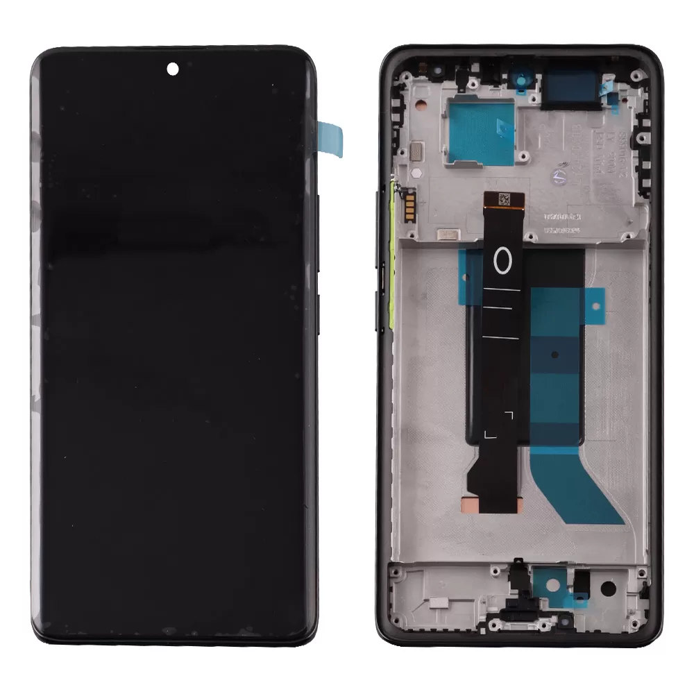 XIAOMI POCO X7 5G ΟΘΟΝΗ + TOUCH SCREEN + LENS + FRAME BLACK 3P OR