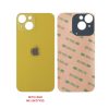 FOR IPHONE 14 BATTERY COVER + ΑΥΤΟΚΟΛΛΗΤΗ ΤΑΙΝΙΑ ΑΔΙΑΒΡΟΧΟΠΟΙΗΣΗΣ YELLOW