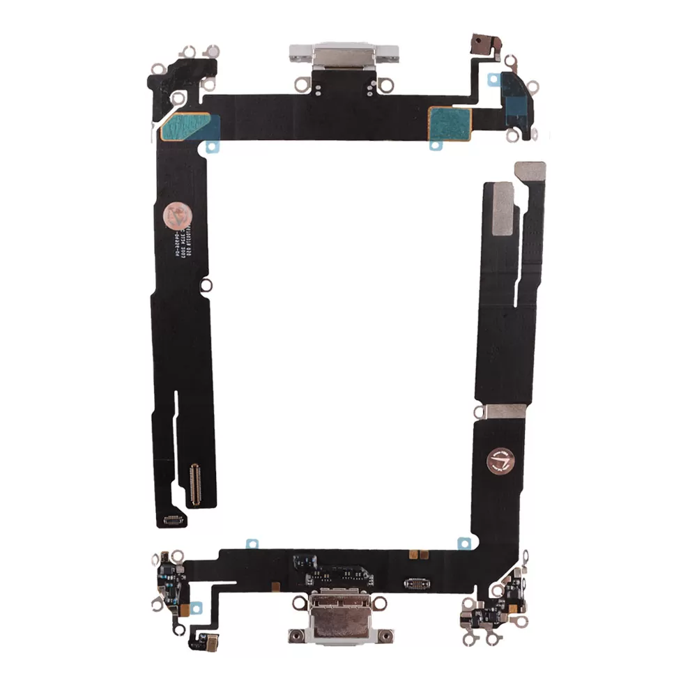 IPHONE 16 PLUS (TYPE C) ΚΑΛΩΔΙΟ FLEX ΚΟΝΕΚΤΟΡΑ ΦΟΡΤΙΣΗΣ + AUDIO PORT-ΜΙΚΡΟΦΩΝΟ WHITE 3P OR