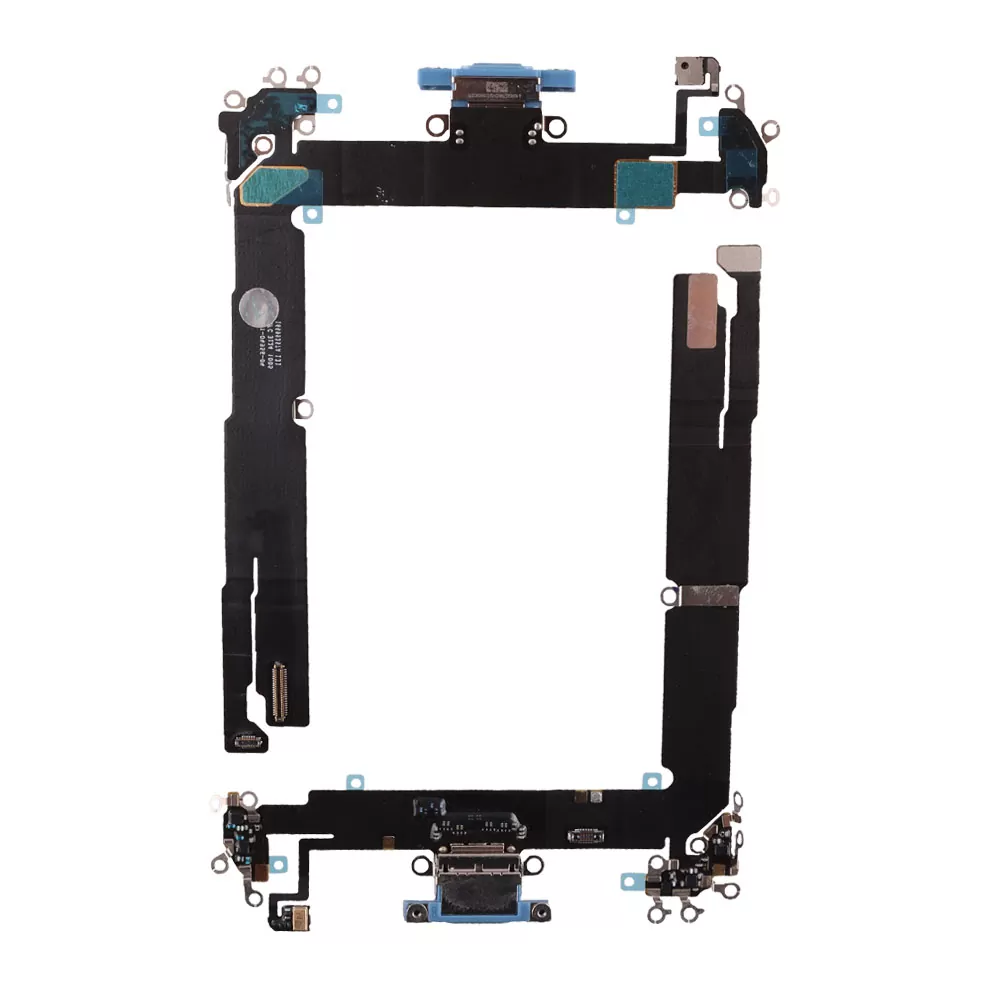 IPHONE 16 PLUS (TYPE C) ΚΑΛΩΔΙΟ FLEX ΚΟΝΕΚΤΟΡΑ ΦΟΡΤΙΣΗΣ + AUDIO PORT-ΜΙΚΡΟΦΩΝΟ TEAL 3P OR