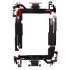 IPHONE 16 (TYPE C) ΚΑΛΩΔΙΟ FLEX ΚΟΝΕΚΤΟΡΑ ΦΟΡΤΙΣΗΣ + AUDIO PORT + ΜΙΚΡΟΦΩΝΟ WHITE 3P OR