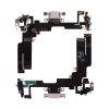 IPHONE 14 (LIGHTNING) ΚΑΛΩΔΙΟ FLEX ΚΟΝΕΚΤΟΡΑ ΦΟΡΤΙΣΗΣ + AUDIO PORT + ΜΙΚΡΟΦΩΝΟ PURPLE 3P OR