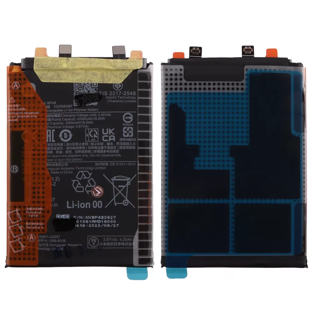 ΜΠΑΤΑΡΙΑ XIAOMI BP4B 12 LITE 4300mAh 46020000BL1G ORIGINAL SERVICE PACK