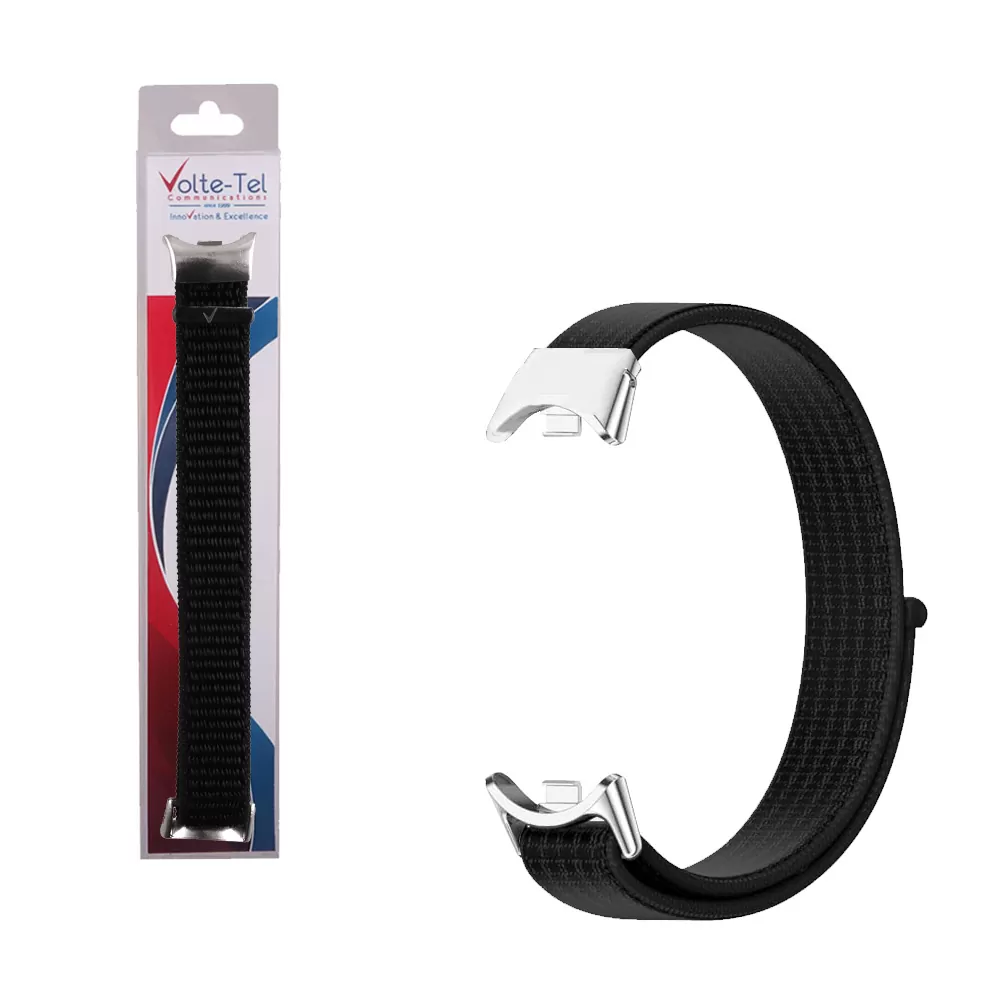 VOLTE-TEL VT151 ΛΟΥΡΑΚΙ ΡΟΛΟΓΙΟΥ XIAOMI SMART BAND 8/ 9/ 10 NYLON SPORTS BLACK