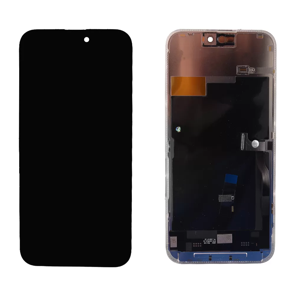 IPHONE 15 PRO MAX ΟΘΟΝΗ + TOUCH + LENS JK HARD OLED FHD BLACK