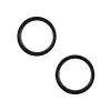 IPHONE 14/14 PLUS CAMERA METAL RINGS SET 2 PCS BLACK 3P OR