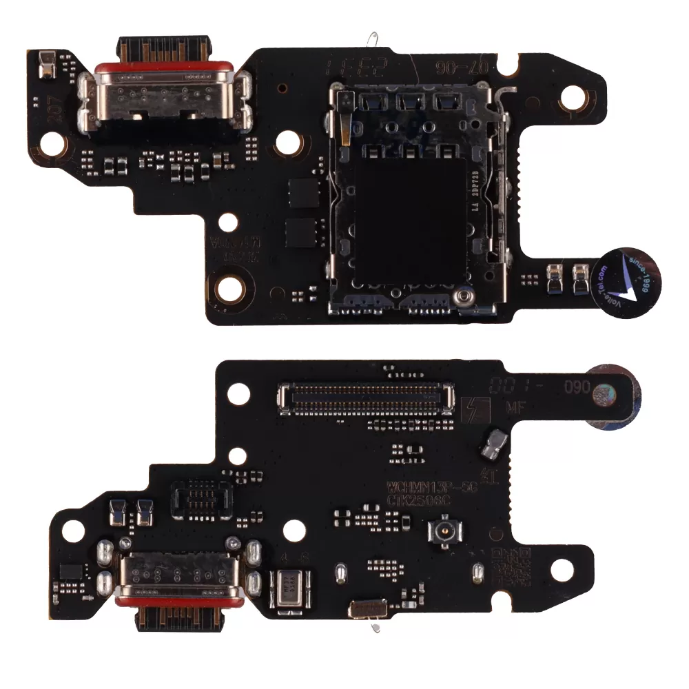 XIAOMI REDMI NOTE 13 PRO 5G (TYPE C) ΠΛΑΚΕΤΑ ΚΟΝΕΚΤΟΡΑ ΦΟΡΤΙΣΗΣ+AUDIO JACK+ ΕΠΑΦΗ ΚΕΡΑΙΑΣ+SIM READER+ΜΙΚΡΟΦΩΝΟ 3P OR