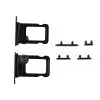 FOR IPHONE 16e SIDE KEYS + SIM CARD HOLDER BLACK 3P OR