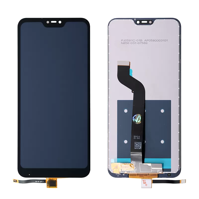 XIAOMI MI A2 LITE/REDMI 6 PRO ΟΘΟΝΗ+TOUCH SCREEN+LENS BLACK REF. OR
