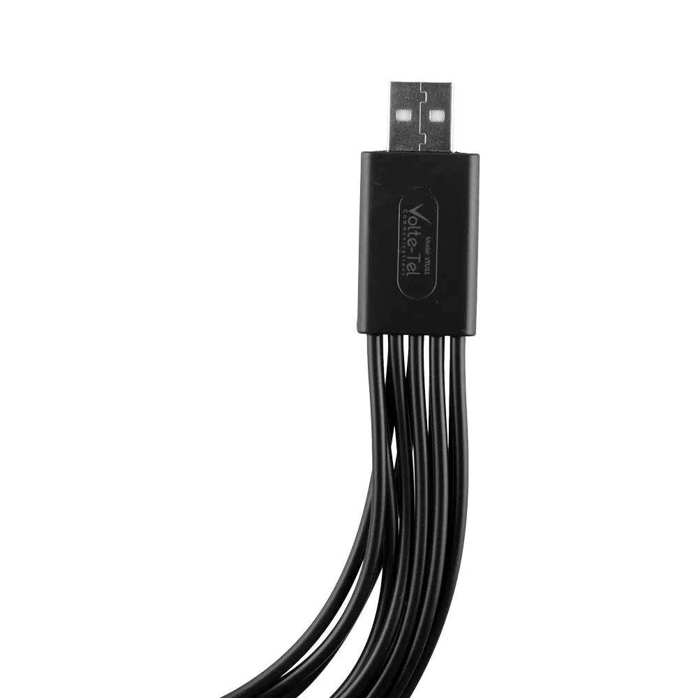 VOLTE-TEL USB ΦΟΡΤΙΣΤΗΣ ΜΕ 10 ΚΟΝΕΚΤΟΡΕΣ 4.8V/ 300mah VTU11 - Image 3