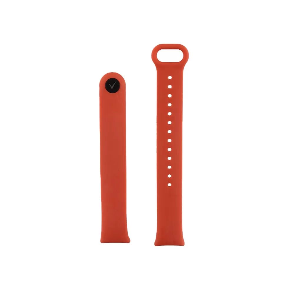 VOLTE-TEL VT152 ΛΟΥΡΑΚΙ ΡΟΛΟΓΙΟΥ ΣΙΛΙΚΟΝΗΣ XIAOMI SMART BAND 8/SMART BAND 9/SMART BAND 10 ORANGE - Image 4
