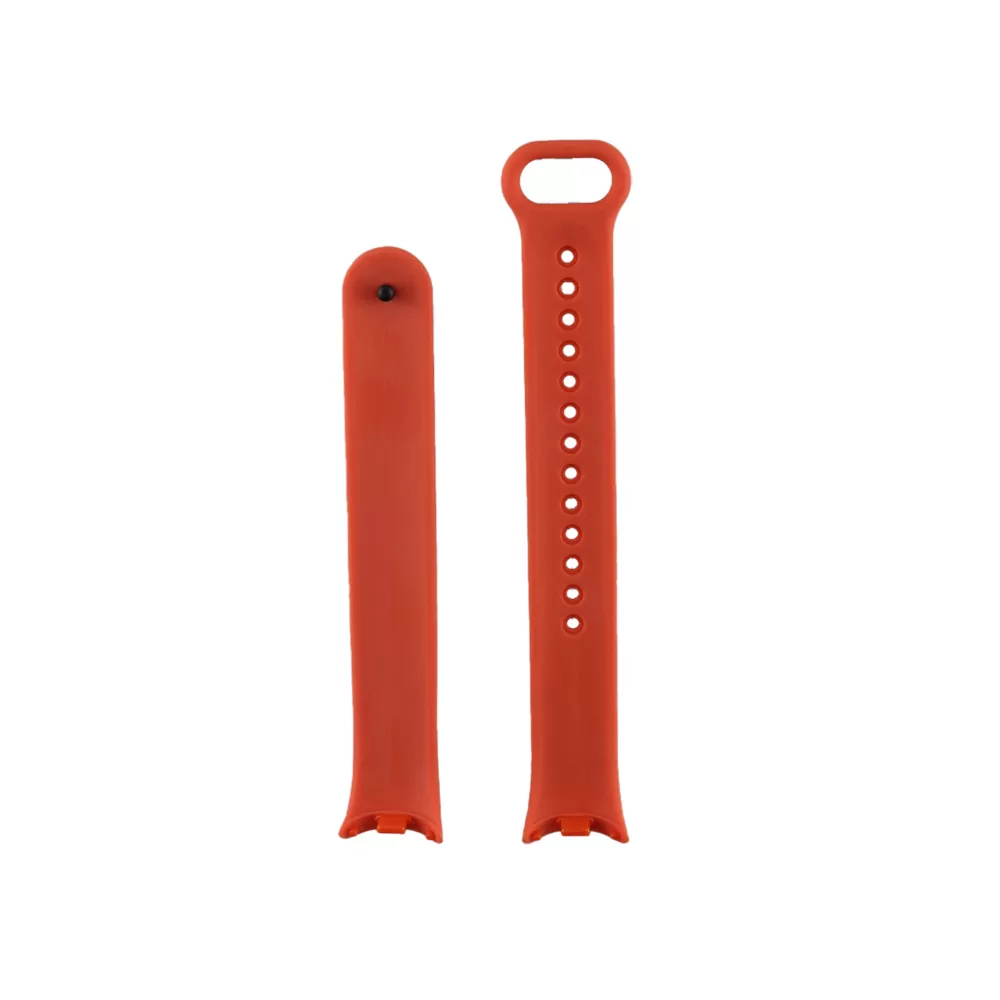 VOLTE-TEL VT152 ΛΟΥΡΑΚΙ ΡΟΛΟΓΙΟΥ ΣΙΛΙΚΟΝΗΣ XIAOMI SMART BAND 8/SMART BAND 9/SMART BAND 10 ORANGE - Image 3