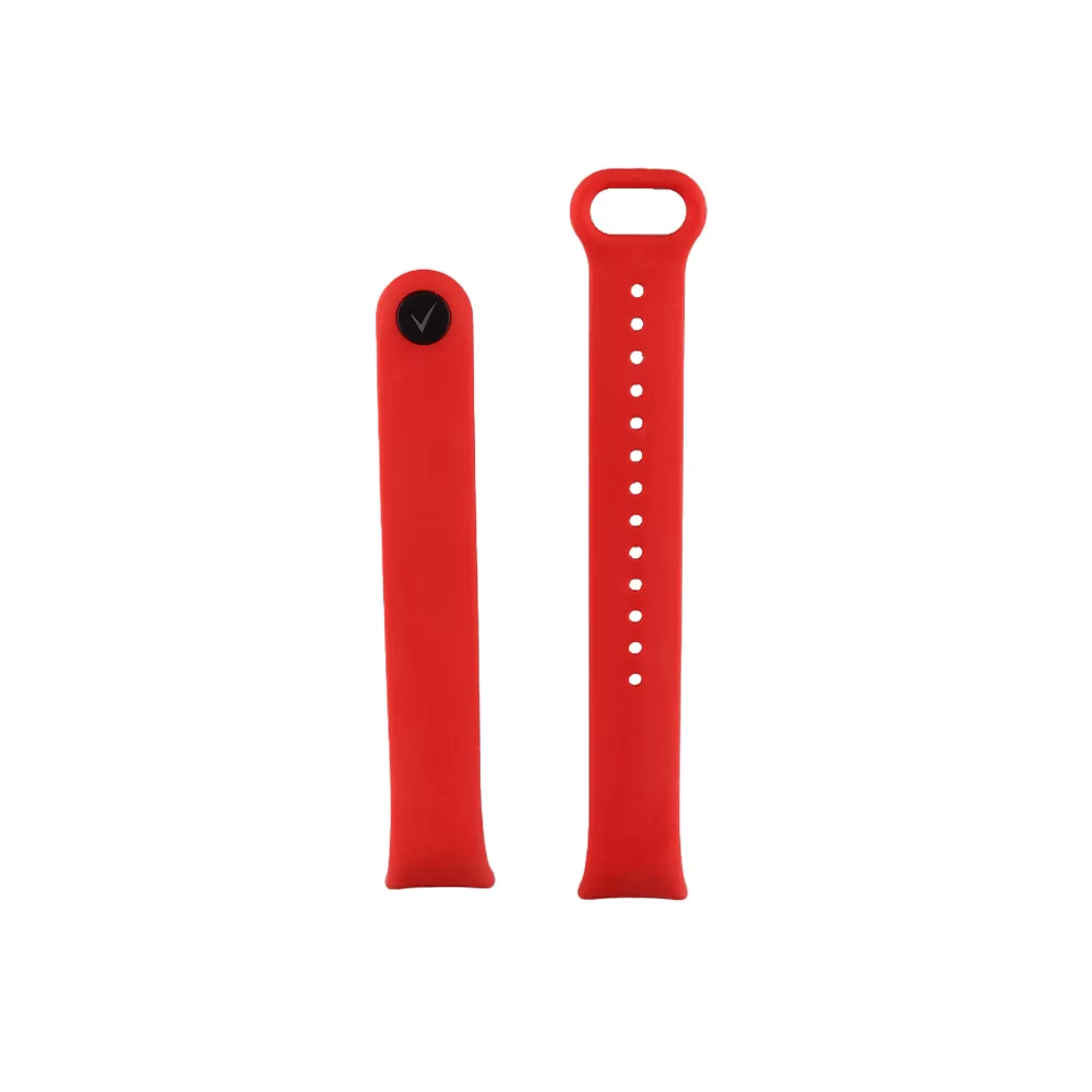 VOLTE-TEL VT152 ΛΟΥΡΑΚΙ ΡΟΛΟΓΙΟΥ ΣΙΛΙΚΟΝΗΣ XIAOMI SMART BAND 8/SMART BAND 9/SMART BAND 10 RED - Image 4