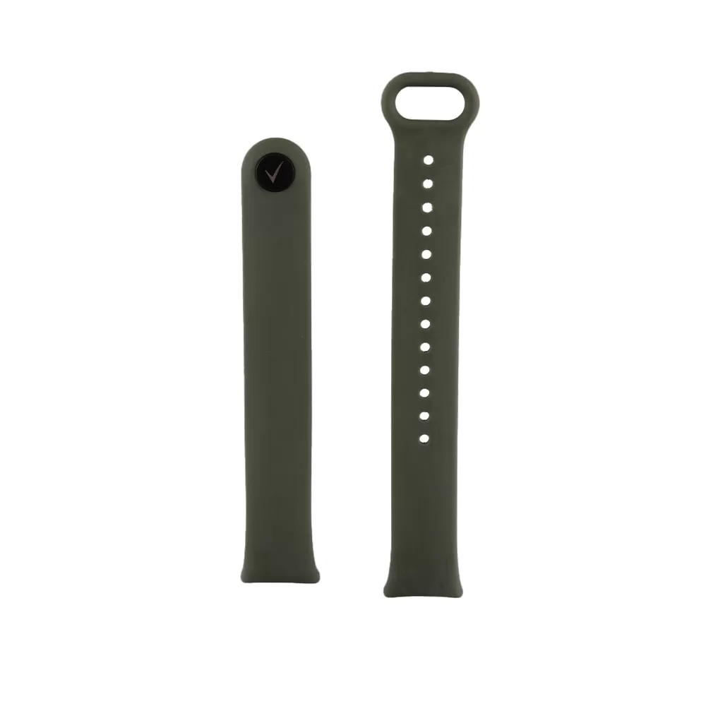 VOLTE-TEL VT152 ΛΟΥΡΑΚΙ ΡΟΛΟΓΙΟΥ ΣΙΛΙΚΟΝΗΣ XIAOMI SMART BAND 8/SMART BAND 9/SMART BAND 10 GREEN - Image 4