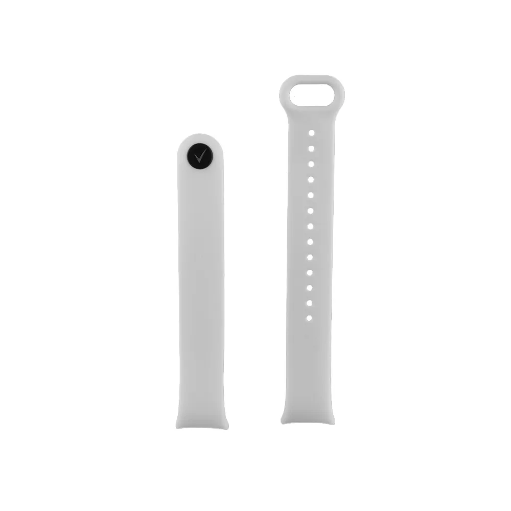 VOLTE-TEL VT152 ΛΟΥΡΑΚΙ ΡΟΛΟΓΙΟΥ ΣΙΛΙΚΟΝΗΣ XIAOMI SMART BAND 8/SMART BAND 9/SMART BAND 10 WHITE - Image 4