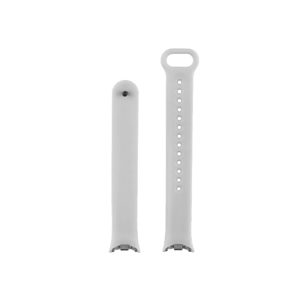 VOLTE-TEL VT152 ΛΟΥΡΑΚΙ ΡΟΛΟΓΙΟΥ ΣΙΛΙΚΟΝΗΣ XIAOMI SMART BAND 8/SMART BAND 9/SMART BAND 10 WHITE - Image 3
