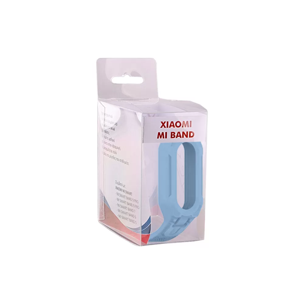 VOLTE-TEL VT153 ΛΟΥΡΑΚΙ ΡΟΛΟΓΙΟΥ ΣΙΛΙΚΟΝΗΣ CONJOINED XIAOMI SMART BAND 5/BAND 6/BAND 7/ BAND 8/ BAND 9/BAND 10 BLUE - Image 2
