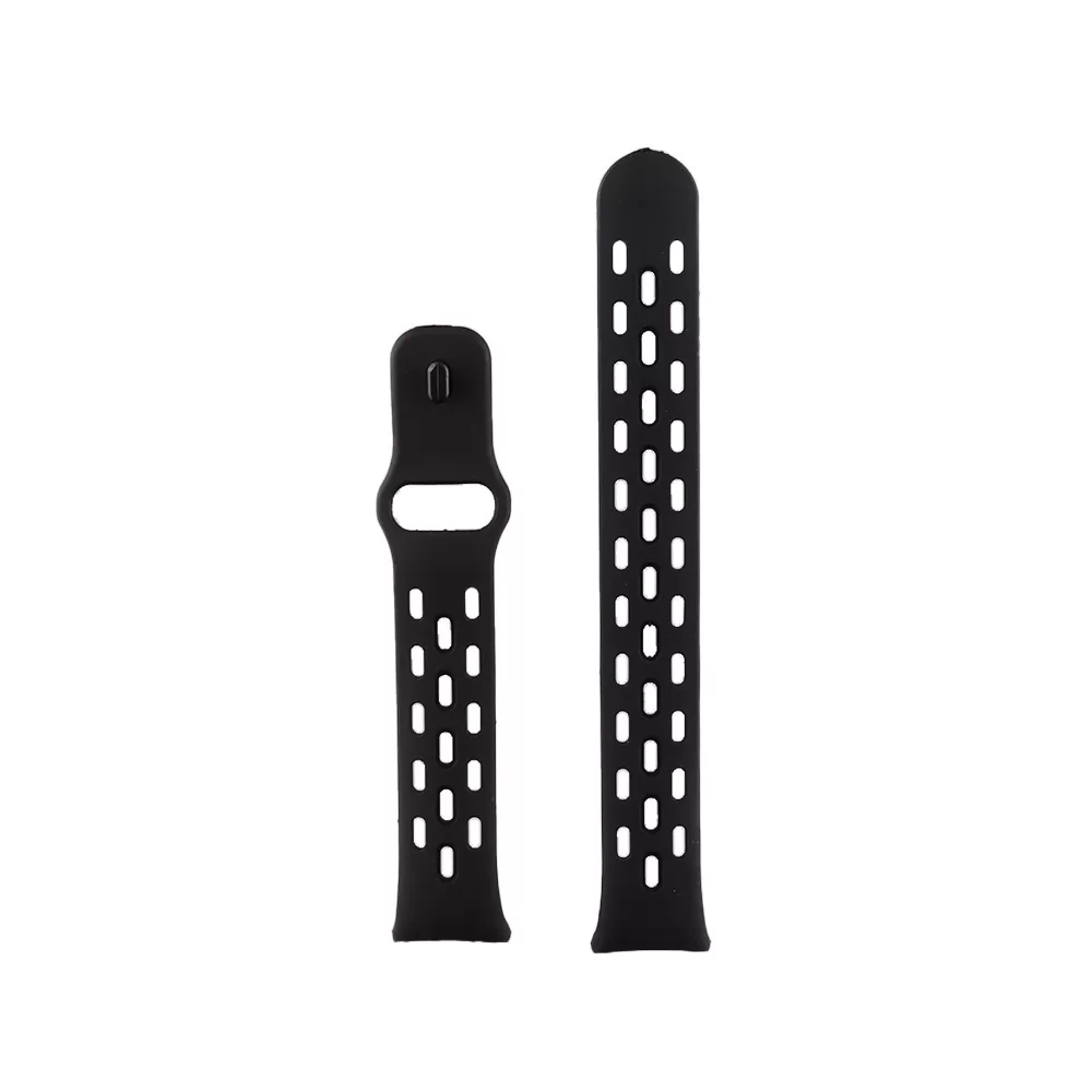 VOLTE-TEL VT154 ΛΟΥΡΑΚΙ ΡΟΛΟΓΙΟΥ ΣΙΛΙΚΟΝΗΣ XIAOMI SMART BAND 8/SMART BAND 9/SMART BAND 10 BLACK - Image 3