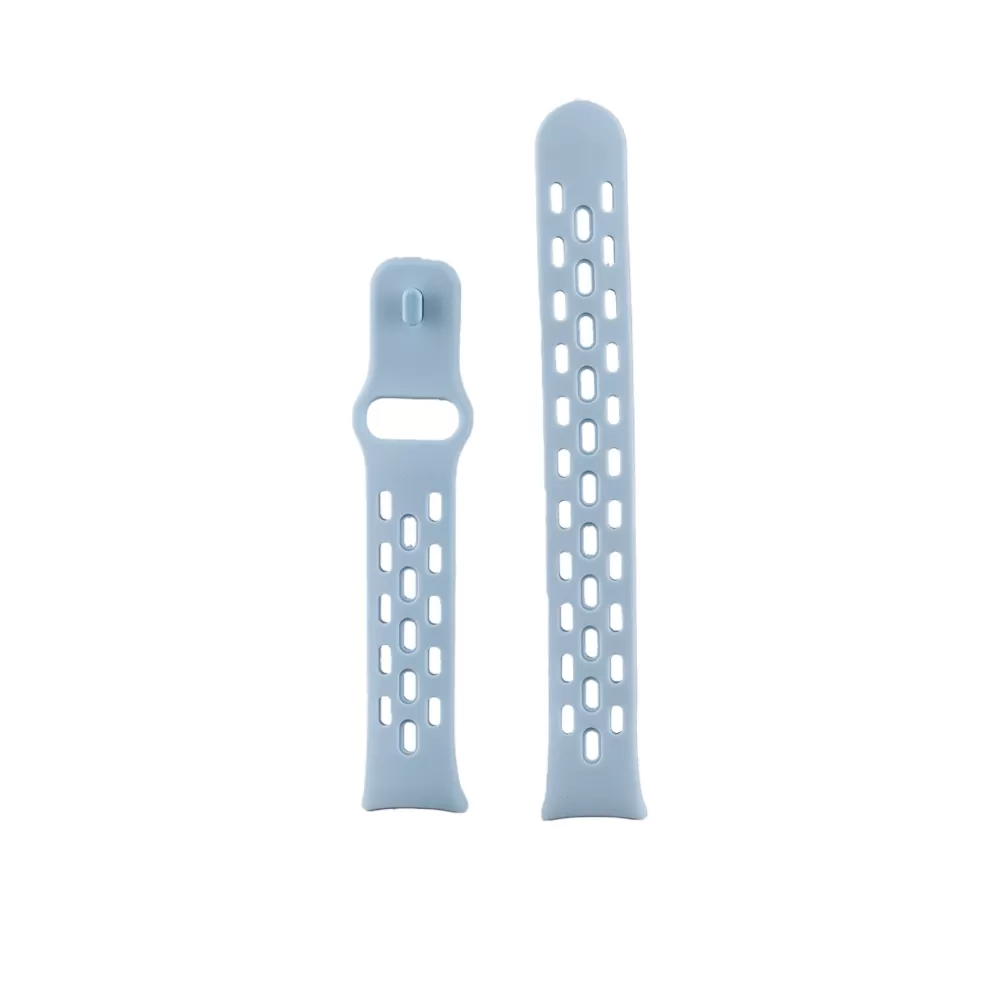 VOLTE-TEL VT154 ΛΟΥΡΑΚΙ ΡΟΛΟΓΙΟΥ ΣΙΛΙΚΟΝΗΣ XIAOMI SMART BAND 8/SMART BAND 9/SMART BAND 10 LIGHT BLUE - Image 3