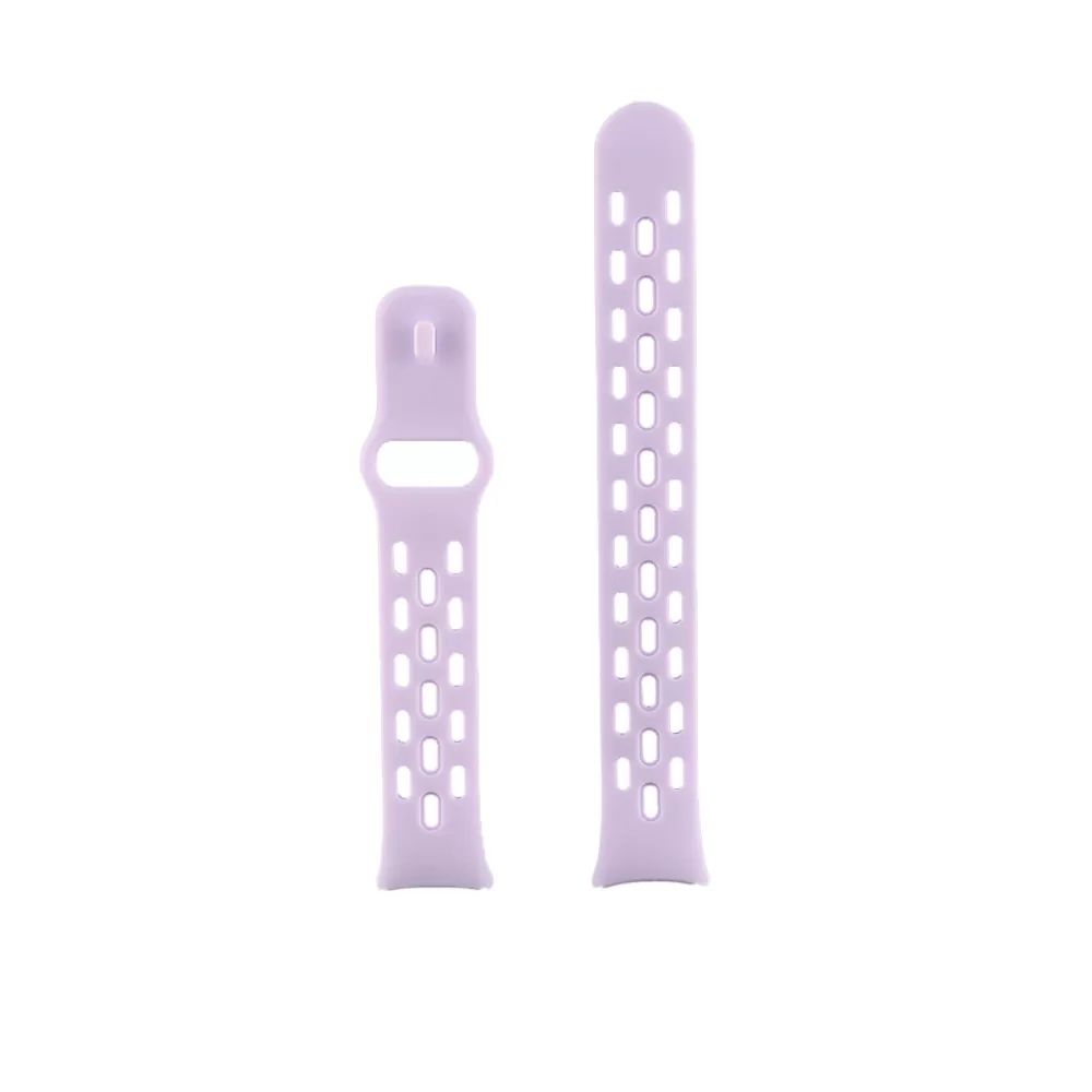 VOLTE-TEL VT154 ΛΟΥΡΑΚΙ ΡΟΛΟΓΙΟΥ ΣΙΛΙΚΟΝΗΣ XIAOMI SMART BAND 8/SMART BAND 9/SMART BAND 10 PURPLE - Image 3