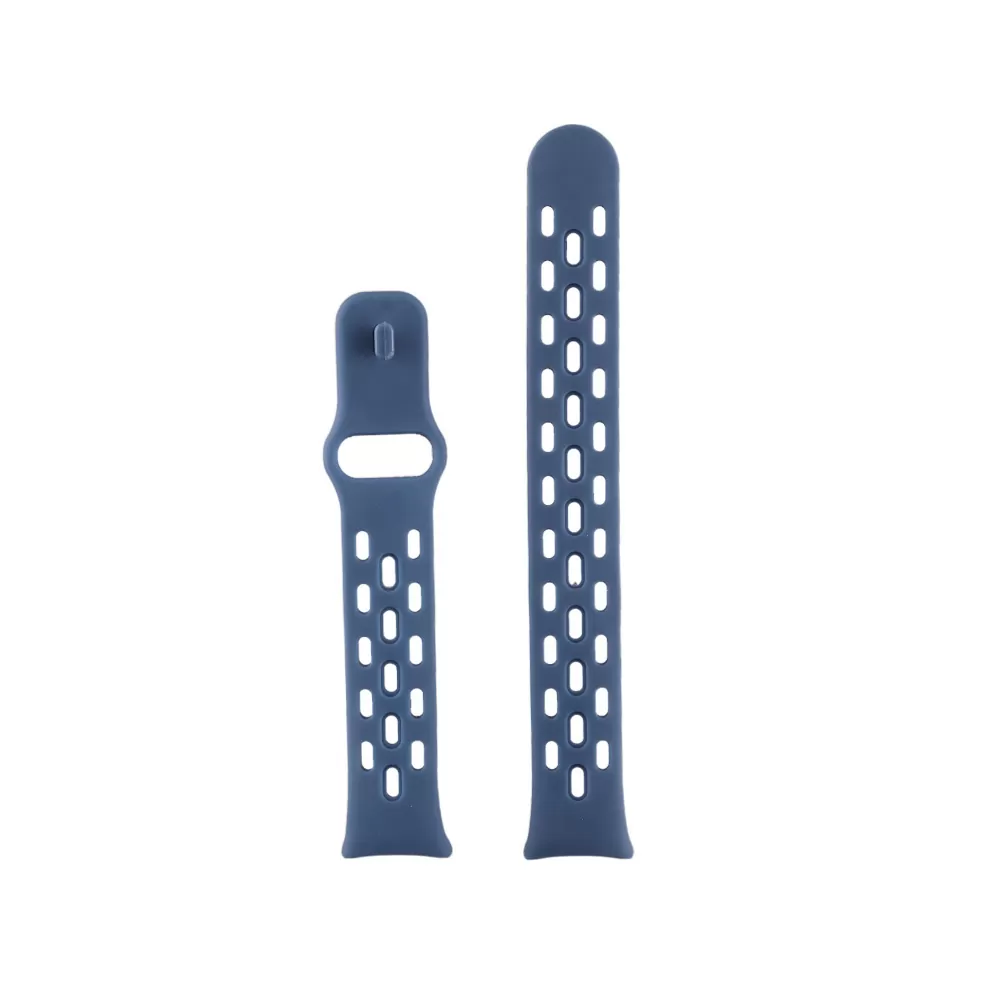 VOLTE-TEL VT154 ΛΟΥΡΑΚΙ ΡΟΛΟΓΙΟΥ ΣΙΛΙΚΟΝΗΣ XIAOMI SMART BAND 8/SMART BAND 9/SMART BAND 10 DARK BLUE - Image 3