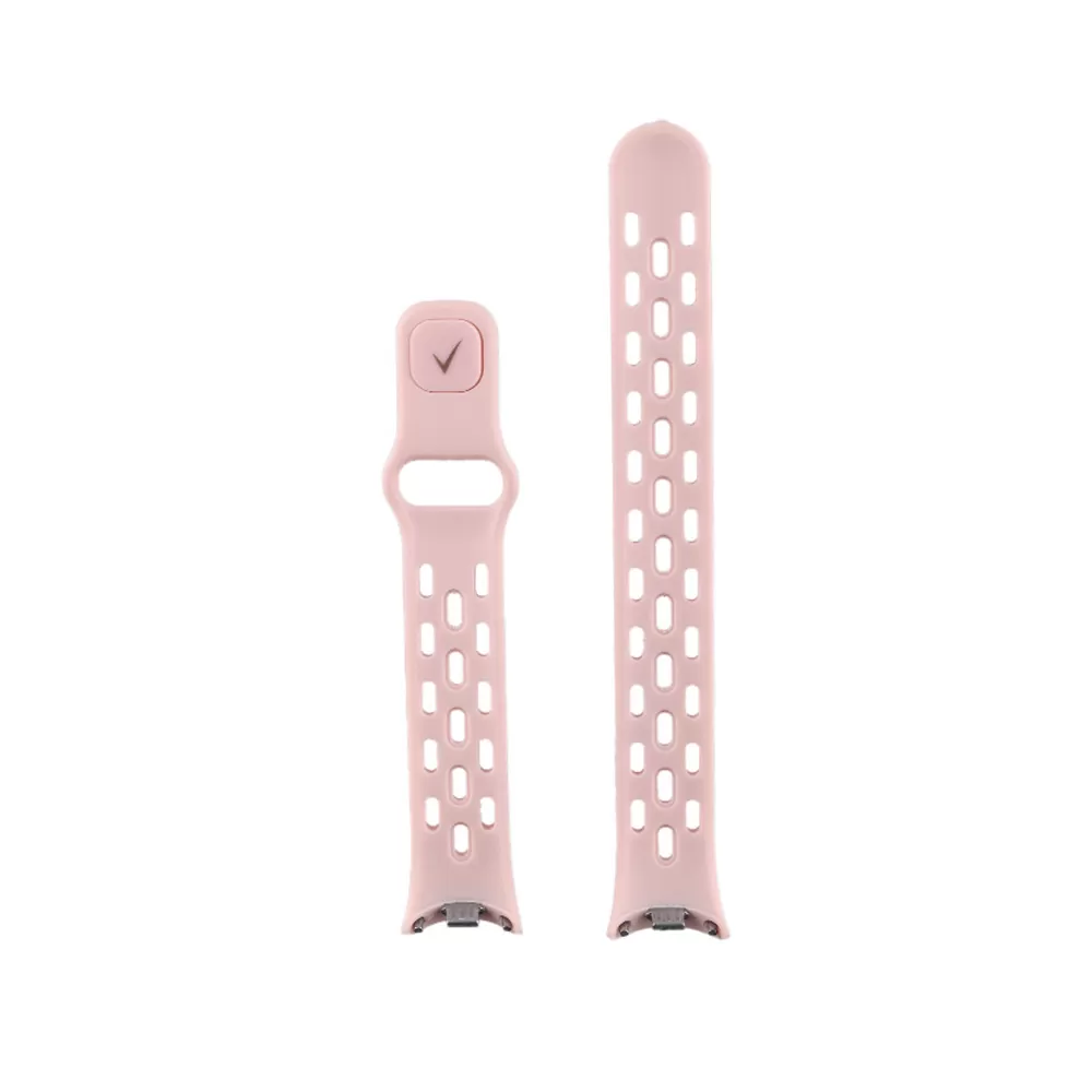 VOLTE-TEL VT154 ΛΟΥΡΑΚΙ ΡΟΛΟΓΙΟΥ ΣΙΛΙΚΟΝΗΣ XIAOMI SMART BAND 8/SMART BAND 9/SMART BAND 10 PINK - Image 4