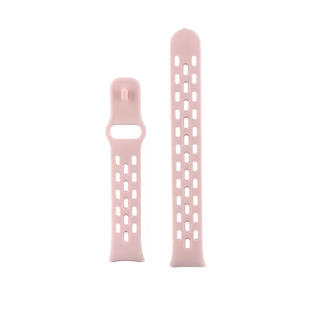 VOLTE-TEL VT154 ΛΟΥΡΑΚΙ ΡΟΛΟΓΙΟΥ ΣΙΛΙΚΟΝΗΣ XIAOMI SMART BAND 8/SMART BAND 9/SMART BAND 10 PINK - Image 3