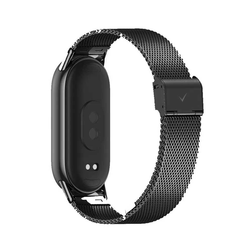 VOLTE-TEL VT155 ΛΟΥΡΑΚΙ ΡΟΛΟΓΙΟΥ ΜΕΤΑΛΛΙΚΟ XIAOMI SMART BAND 8/SMART BAND 9/SMART BAND 10 MILAN BLACK - Image 4
