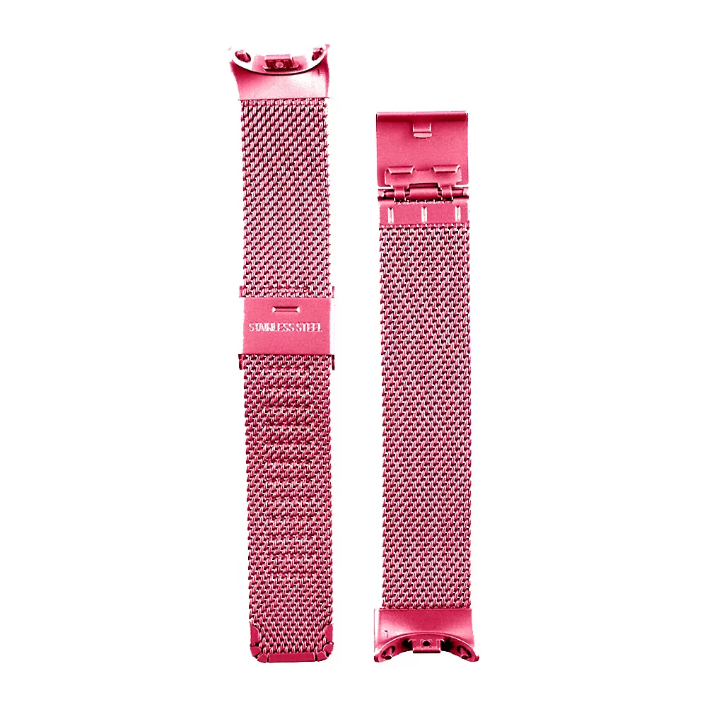 VOLTE-TEL VT155 ΛΟΥΡΑΚΙ ΡΟΛΟΓΙΟΥ ΜΕΤΑΛΛΙΚΟ XIAOMI SMART BAND 8/SMART BAND 9/SMART BAND 10 MILAN PINK - Image 3