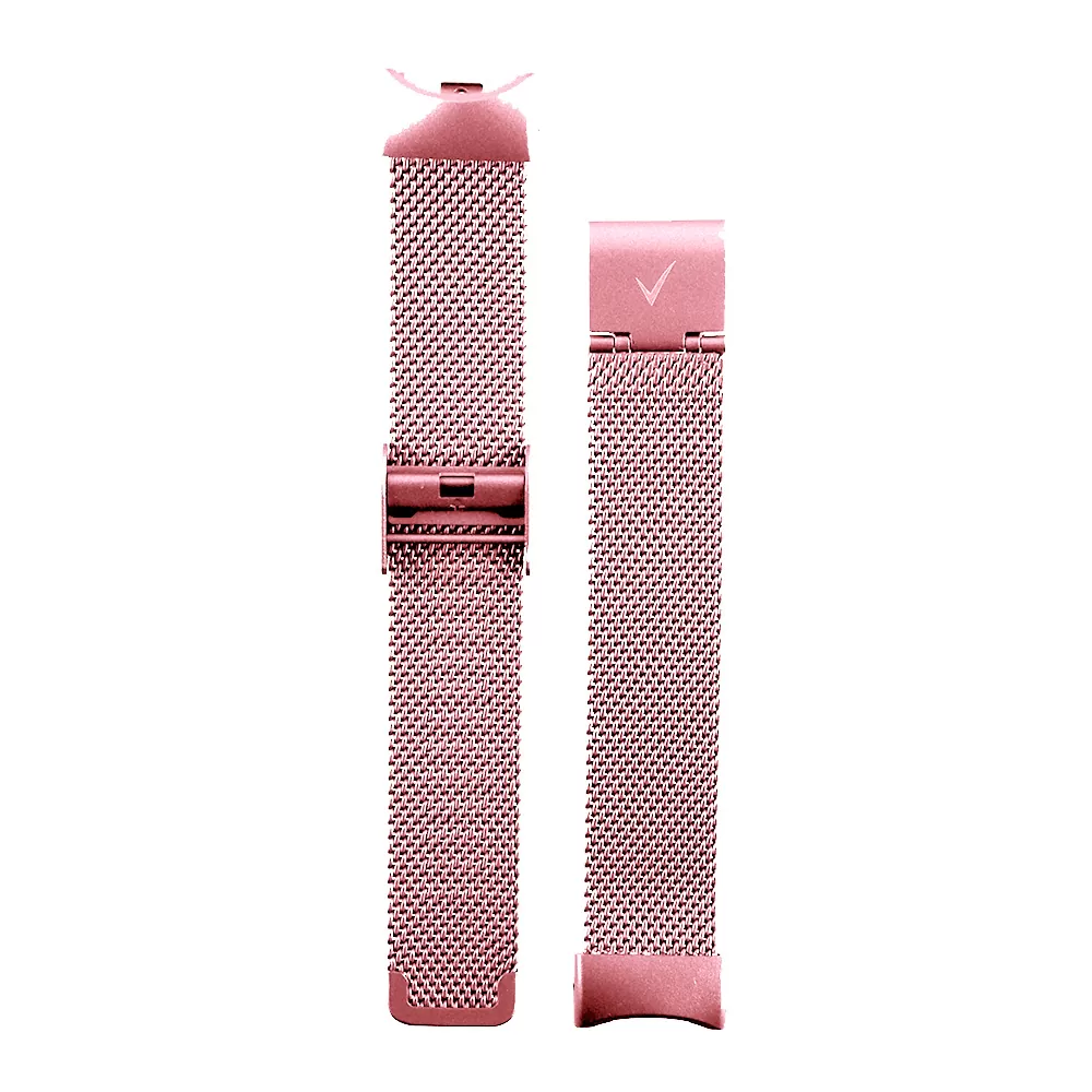 VOLTE-TEL VT155 ΛΟΥΡΑΚΙ ΡΟΛΟΓΙΟΥ ΜΕΤΑΛΛΙΚΟ XIAOMI SMART BAND 8/SMART BAND 9/SMART BAND 10 MILAN PINK - Image 2