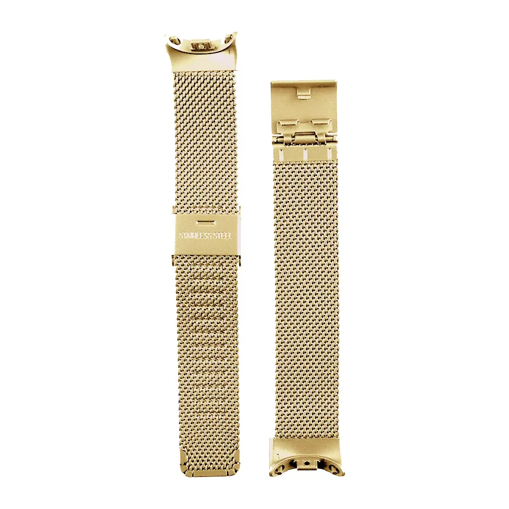VOLTE-TEL VT155 ΛΟΥΡΑΚΙ ΡΟΛΟΓΙΟΥ ΜΕΤΑΛΛΙΚΟ XIAOMI SMART BAND 8/SMART BAND 9/SMART BAND 10 MILAN GOLD - Image 3