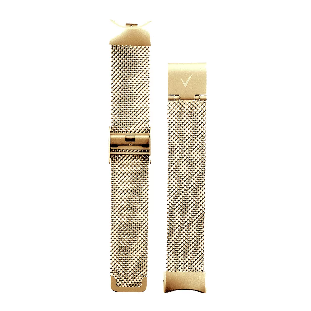 VOLTE-TEL VT155 ΛΟΥΡΑΚΙ ΡΟΛΟΓΙΟΥ ΜΕΤΑΛΛΙΚΟ XIAOMI SMART BAND 8/SMART BAND 9/SMART BAND 10 MILAN GOLD - Image 2