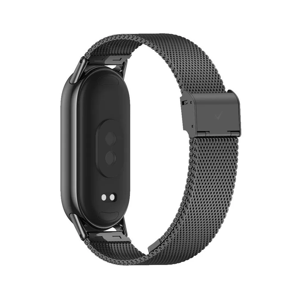 VOLTE-TEL VT155 ΛΟΥΡΑΚΙ ΡΟΛΟΓΙΟΥ ΜΕΤΑΛΛΙΚΟ XIAOMI SMART BAND 8/SMART BAND 9/SMART BAND 10 MILAN GRAPHITE - Image 4